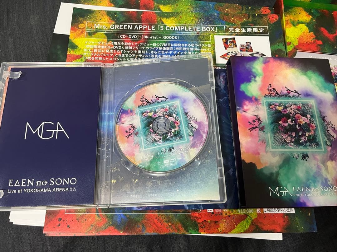 Mrs. GREEN APPLE アルバム「5」 付属品コンプセット