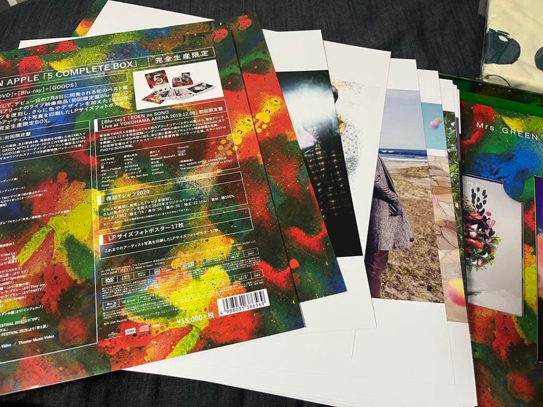 Mrs. GREEN APPLE アルバム「5」 付属品コンプセット