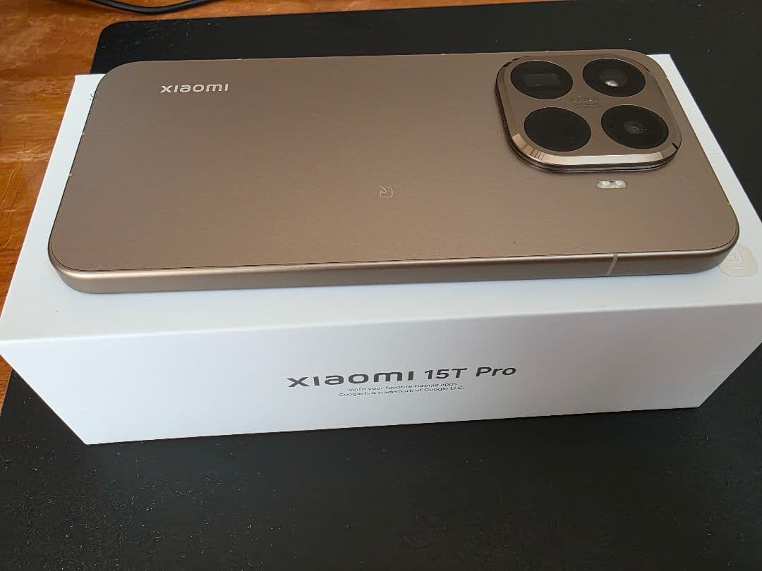 Xiaomi 15T Pro モカゴールド12+256GB 国内版simフリー