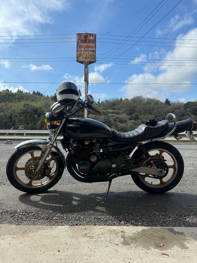 ゼファー400用 ホイールフロント19インチ リヤ18インチ