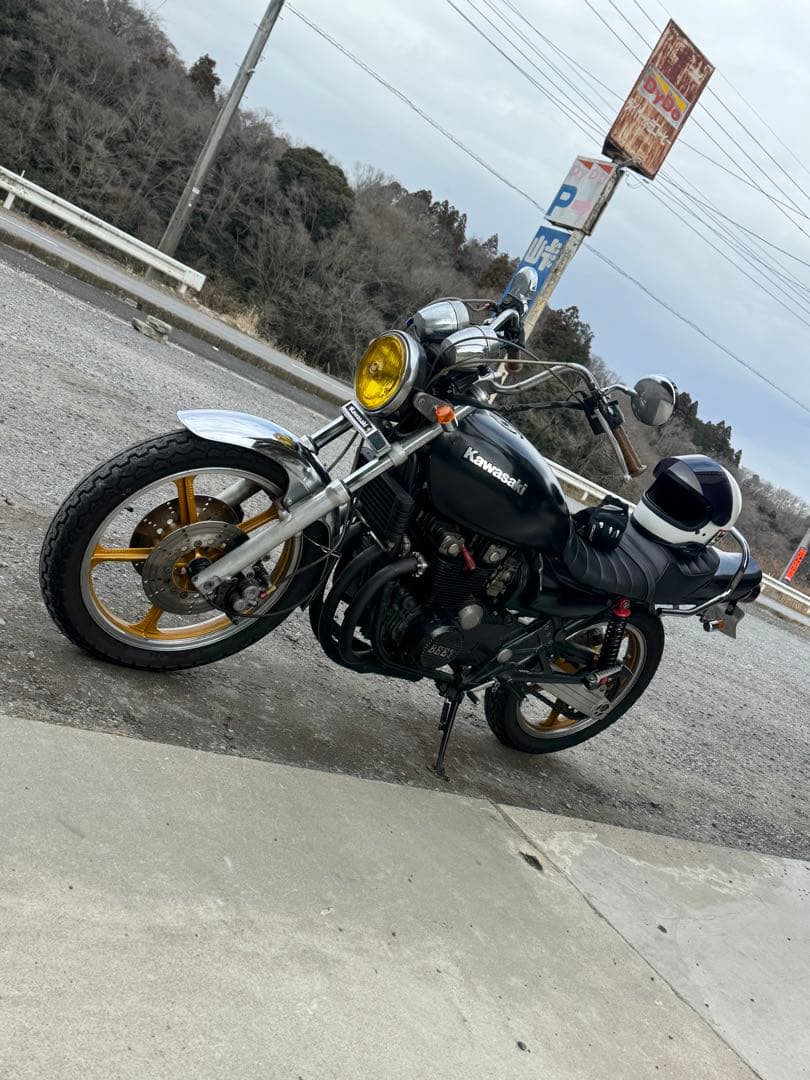 ゼファー400用 ホイールフロント19インチ リヤ18インチ