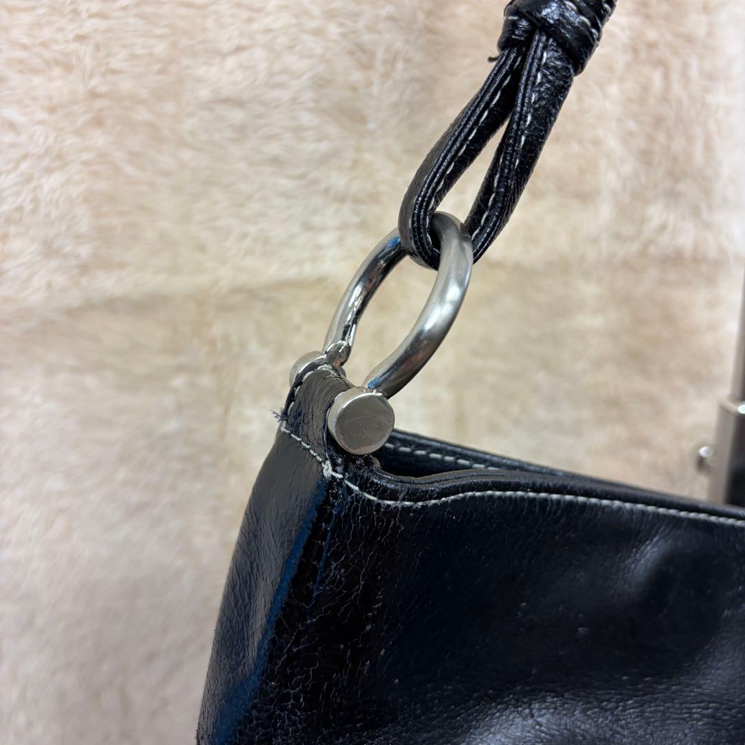 傳濱野 デンハマノ 2way ショルダーバッグ ハンドバッグ HAMANO