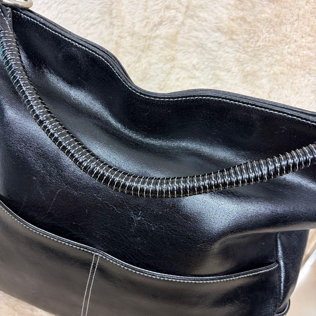 傳濱野 デンハマノ 2way ショルダーバッグ ハンドバッグ HAMANO