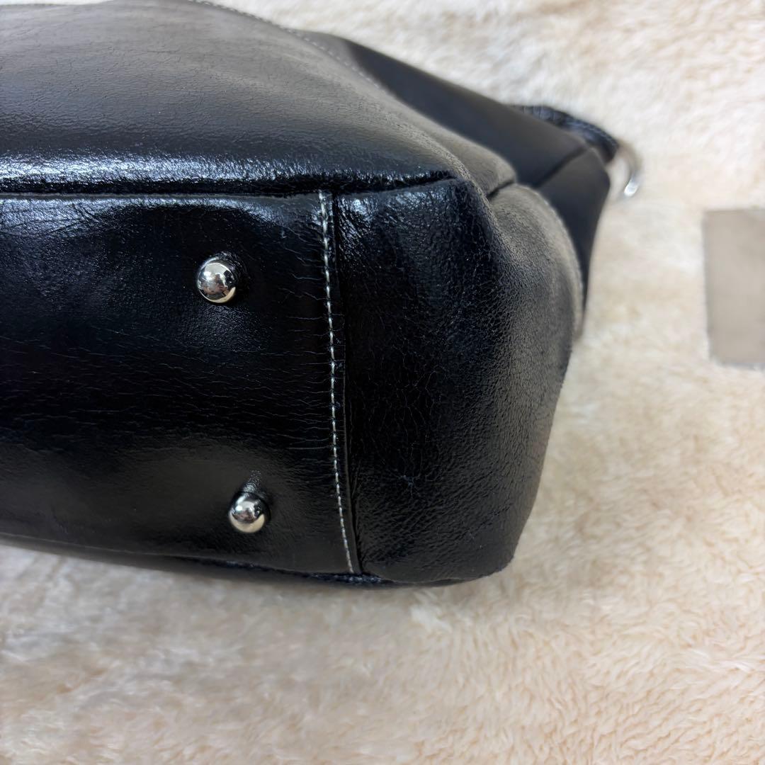 傳濱野 デンハマノ 2way ショルダーバッグ ハンドバッグ HAMANO