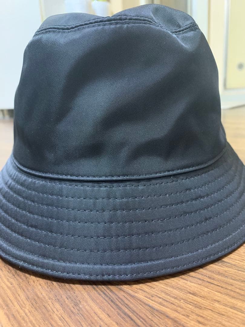 プラダ PRADA ハット お値下げ 交渉 帽子 黒 美品