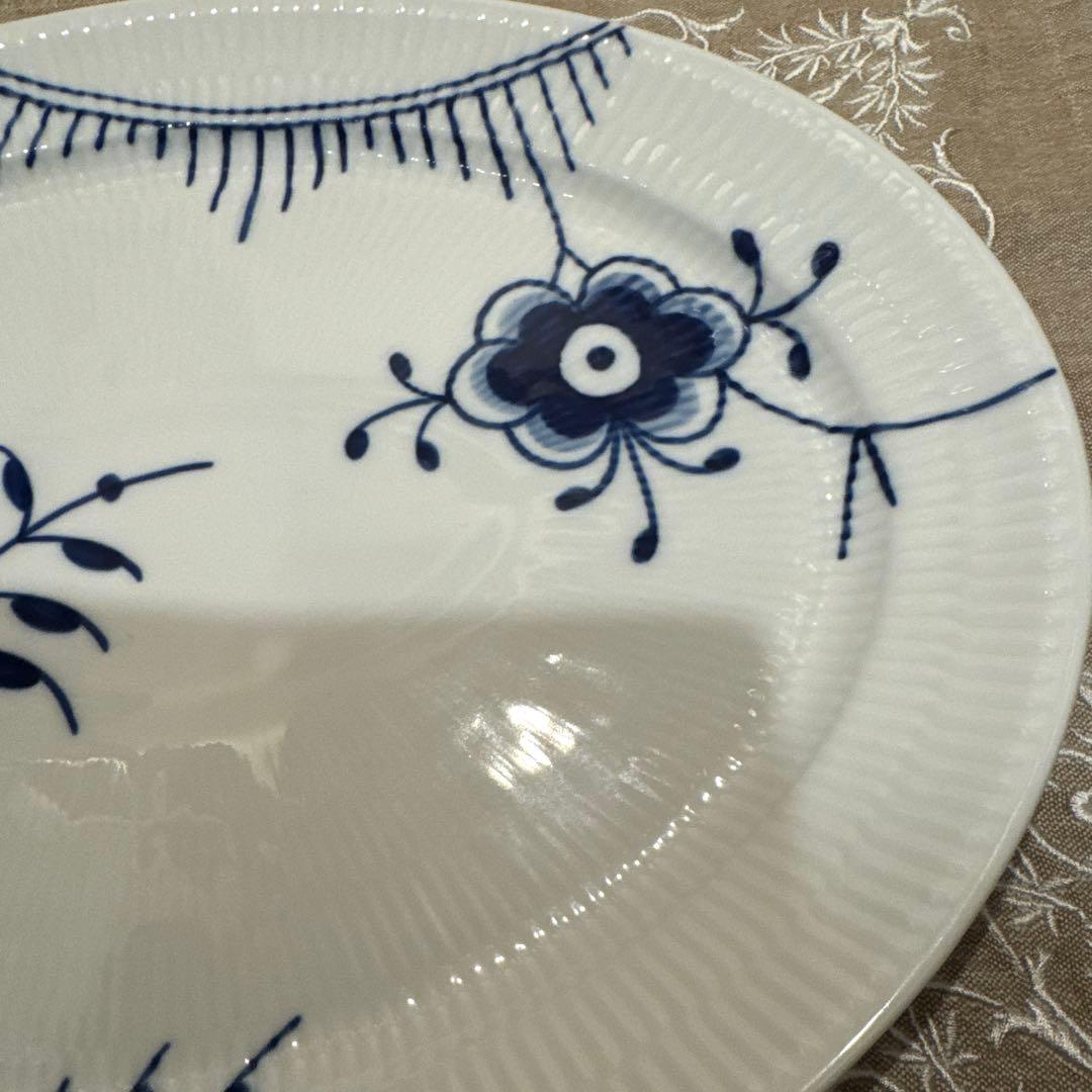 ロイヤルコペンハーゲン ブルー　ブルーテッド　メガ　オーバル　大皿　36cm