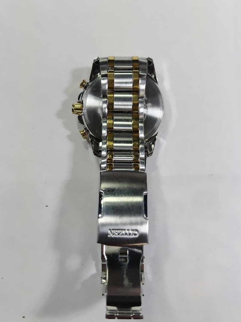 シチズン アテッサ　エコドライブ　ジャパネットコラボ　電波時計　20気圧防水