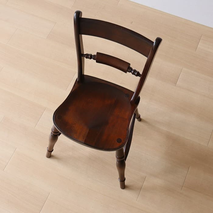 アンティーク 松本民芸家具 B型ワイコムチェア ミズメザクラ材 古家具 無垢材