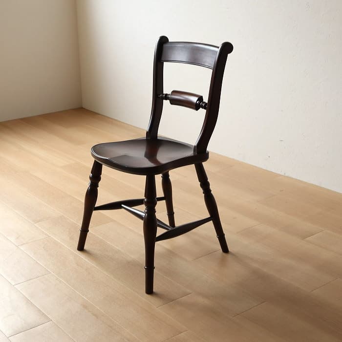 アンティーク 松本民芸家具 B型ワイコムチェア ミズメザクラ材 古家具 無垢材