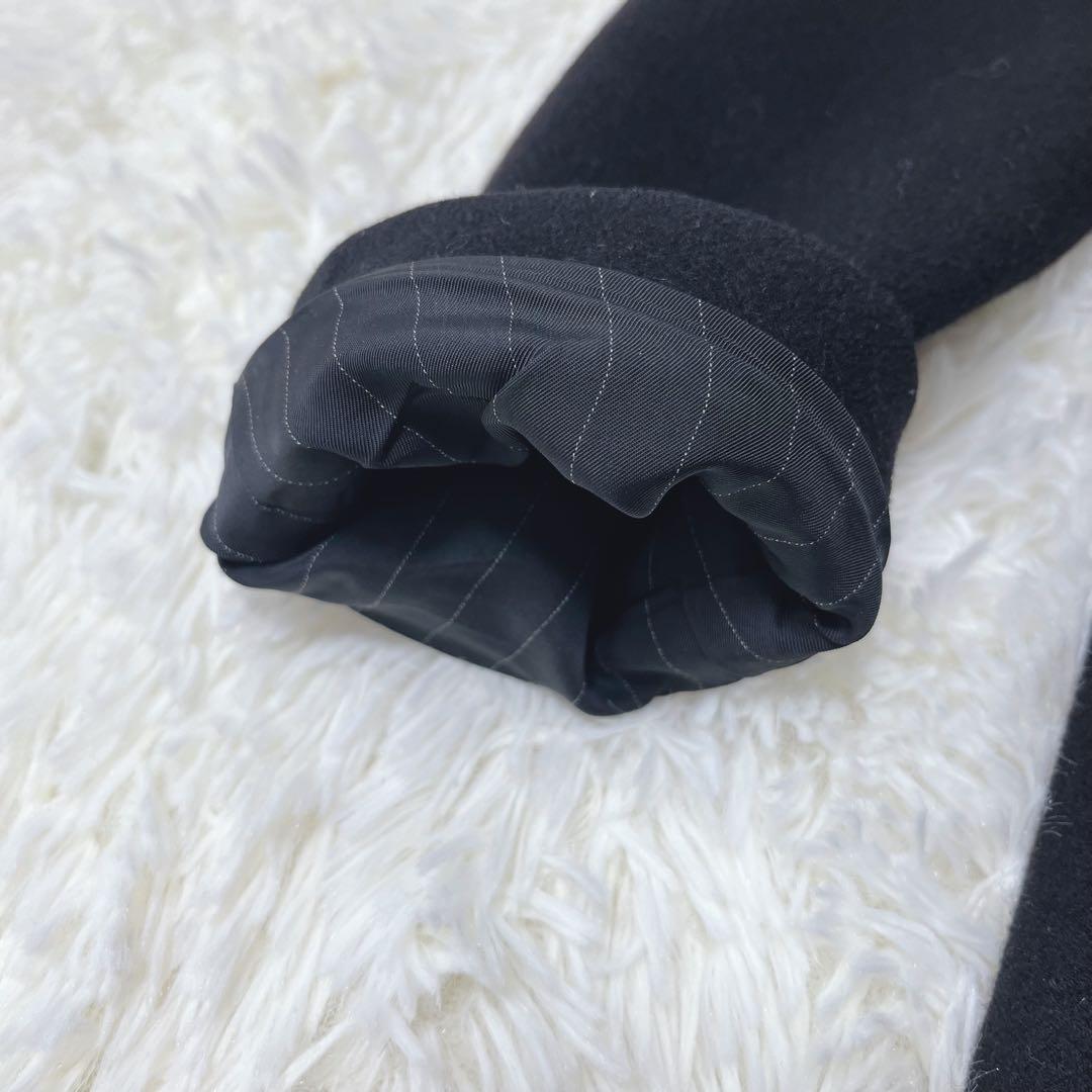 アタッチメント ダブルサージオフスケールメルトン ロングPコート サイズ3