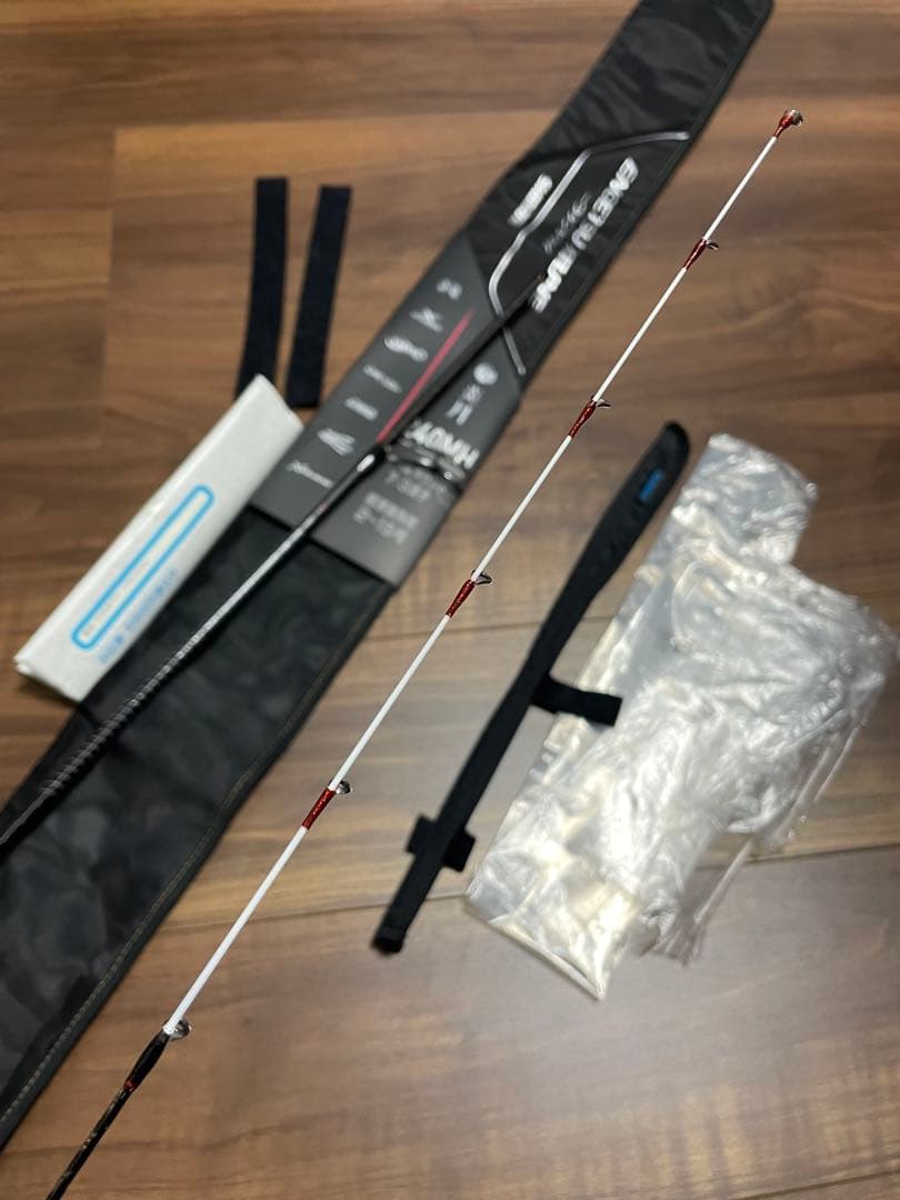 現行モデル❗️シマノ23 炎月エクスチューン 一つテンヤマダイ240MH 付属品付