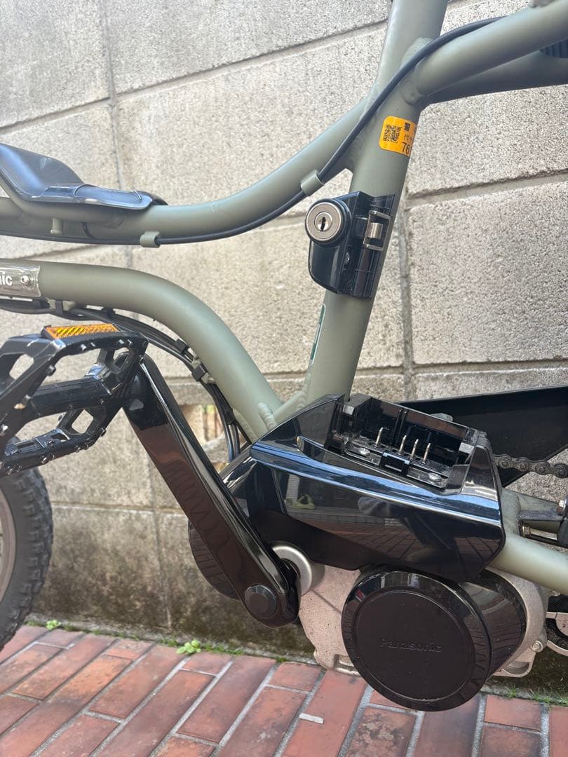 Panasonic EZ 電動自転車 Thuleチャイルドシート付き
