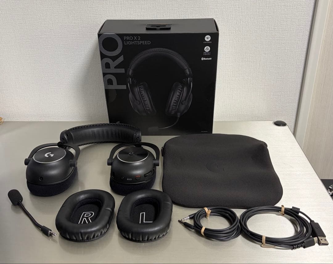 ロジクール ヘッドセット、ASUS ヘッドセットスタンド セット