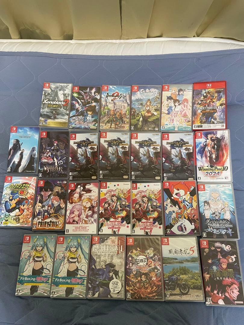 た*し様 Switchソフト26本セットバンドリホロカード仕様激レアカード300