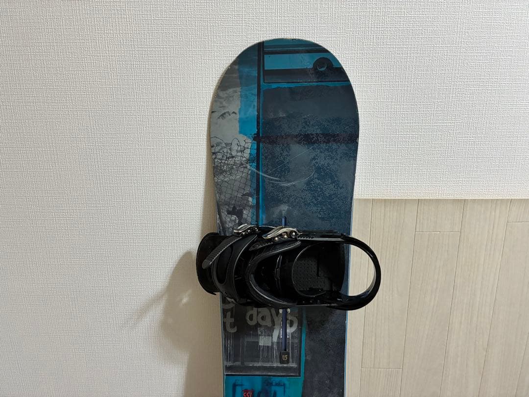 BURTON process バイン付 155cm スノーボード2点セット