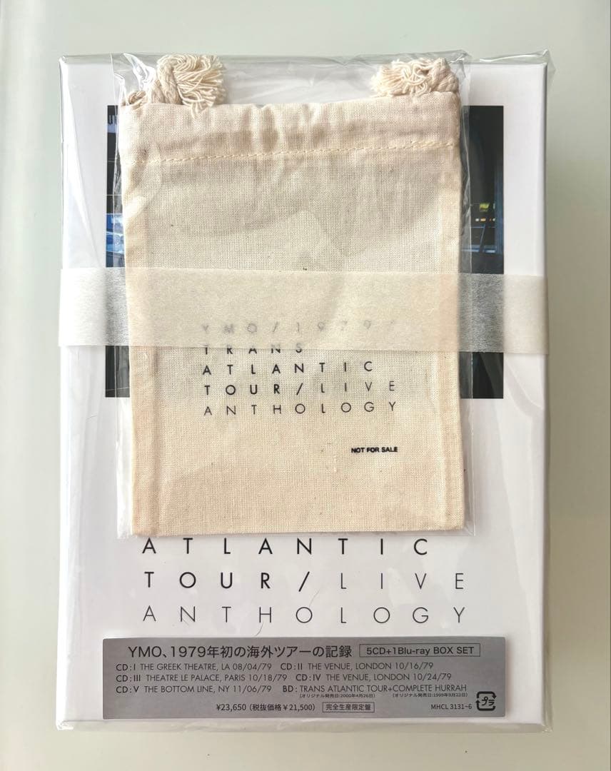 邦楽 YMO 1979 ATLANTIC TOUR LIVE ANTHOLOGY