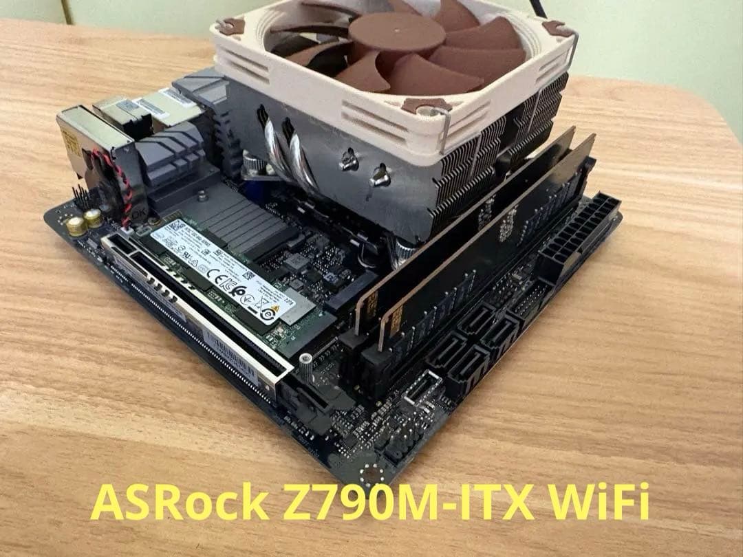 自作PC☆ASRock Z790☆i7-13700☆メモリ64GB☆SSD2TB