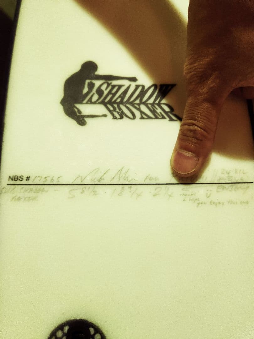 ニックブレア　サーフボード