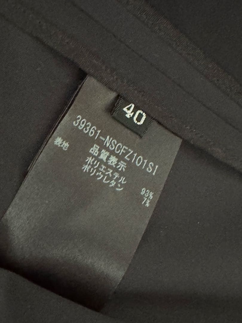 フォクシー レイニーコート ネイビー 40