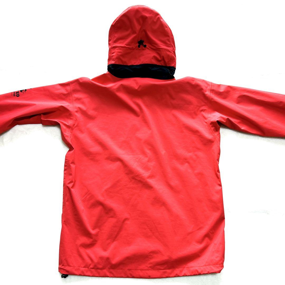 早い者勝ち✨ MAZUME マズメ レインウェア レインスーツ レッド 赤 L