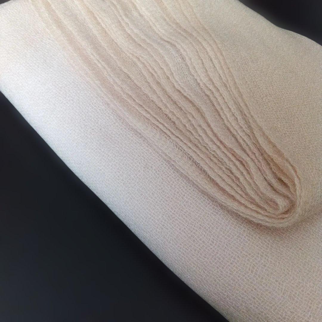 【新品未使用】Chloe クロエ 洗えるカシミヤ大判ストール　ロゴ刺繍