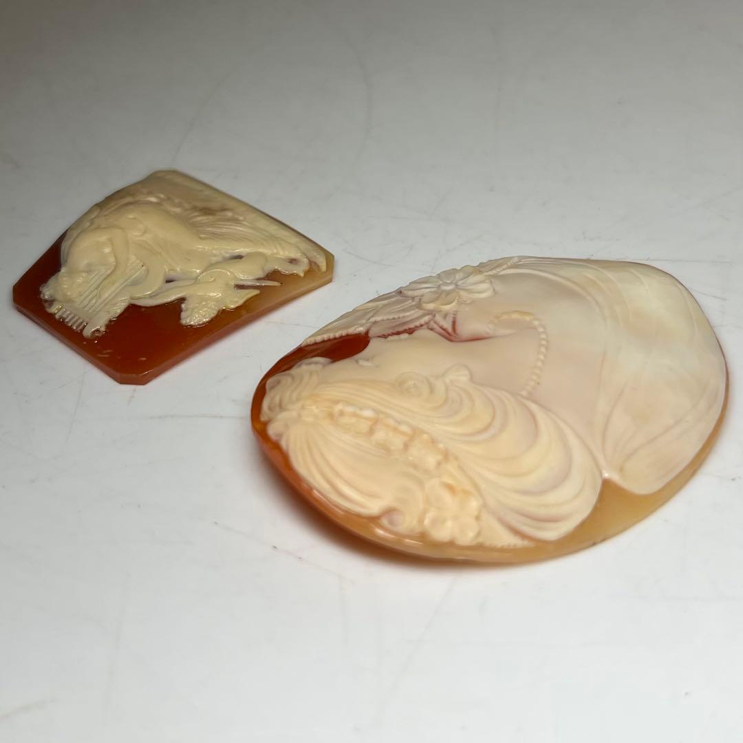 シェルカメオ 8点 41g 東キ8-0206ア㊱