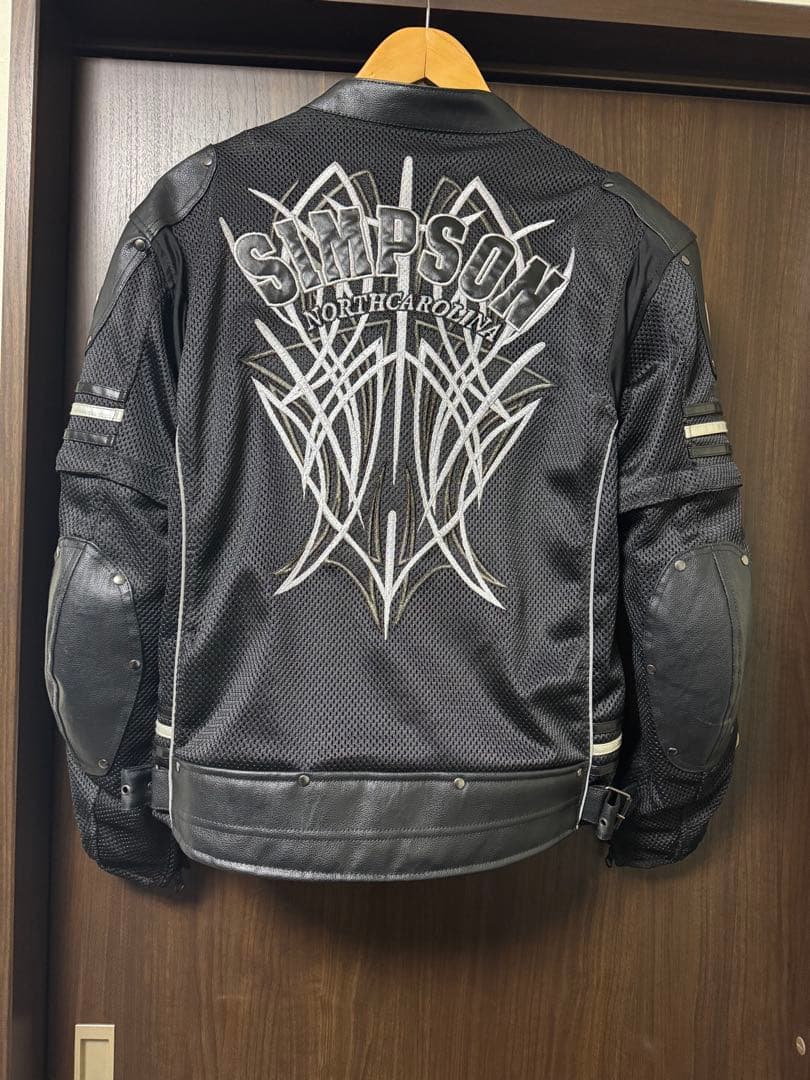 SIMPSON メッシュジャケット 黒