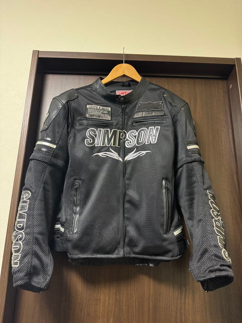 SIMPSON メッシュジャケット 黒