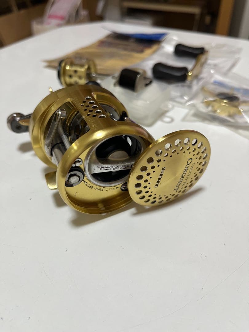 シマノ　カルカッタコンクエスト　50 アベイル　カスタム