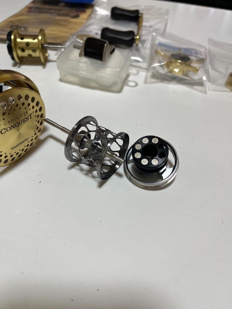 シマノ　カルカッタコンクエスト　50 アベイル　カスタム