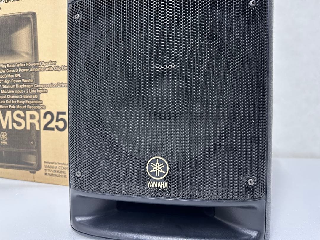 【動作確認済】YAMAHA MSR250 パワードスピーカー ヤマハ