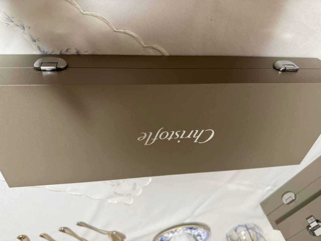 Christofle クリストフル　カトラリー収納ボックス　保存