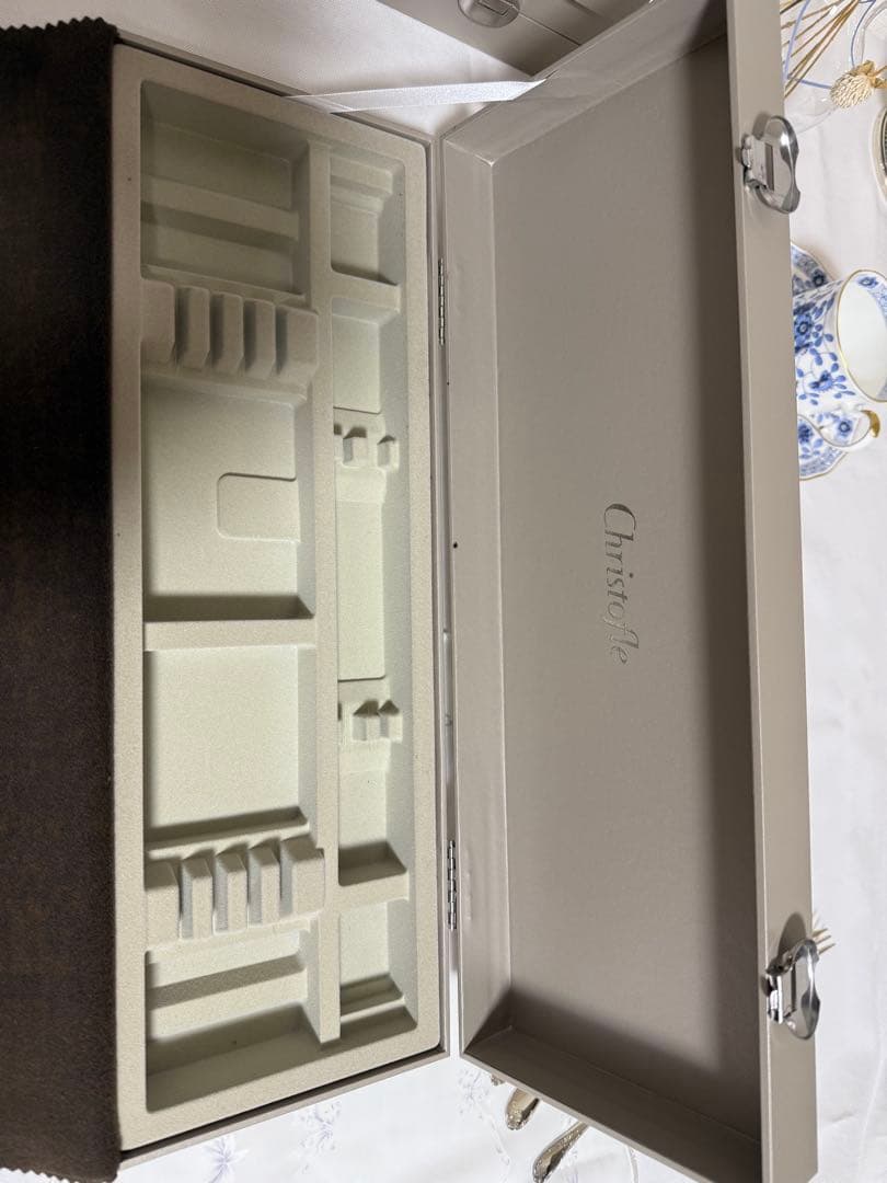 Christofle クリストフル　カトラリー収納ボックス　保存