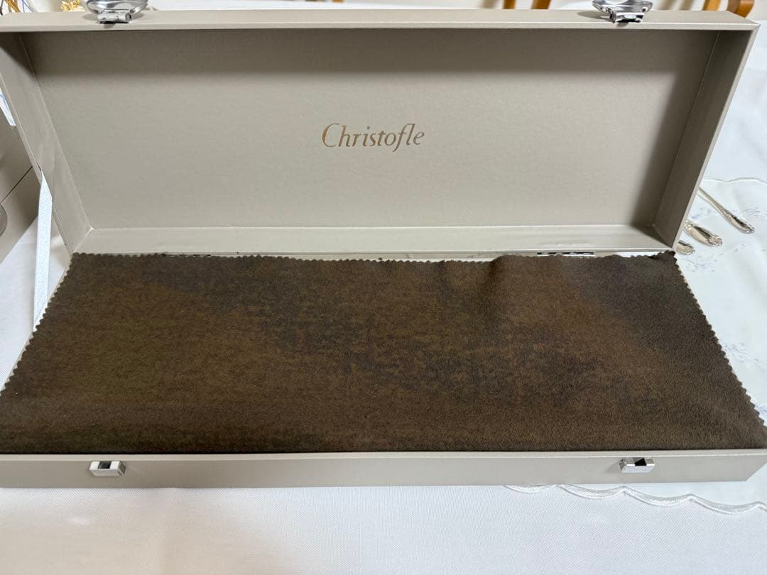 Christofle クリストフル　カトラリー収納ボックス　保存