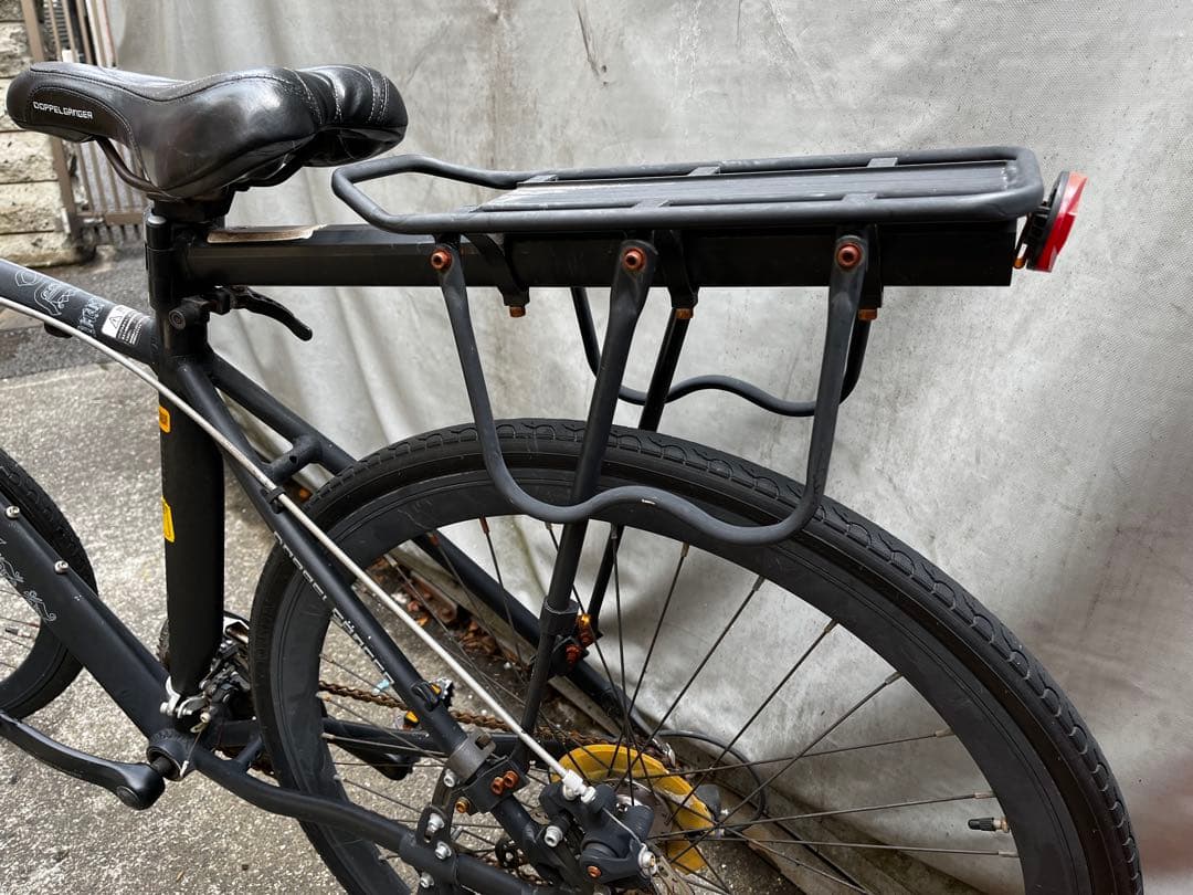 ドッペルギャンガー　700c D8 ブラックアイス 東京都引き取り限定