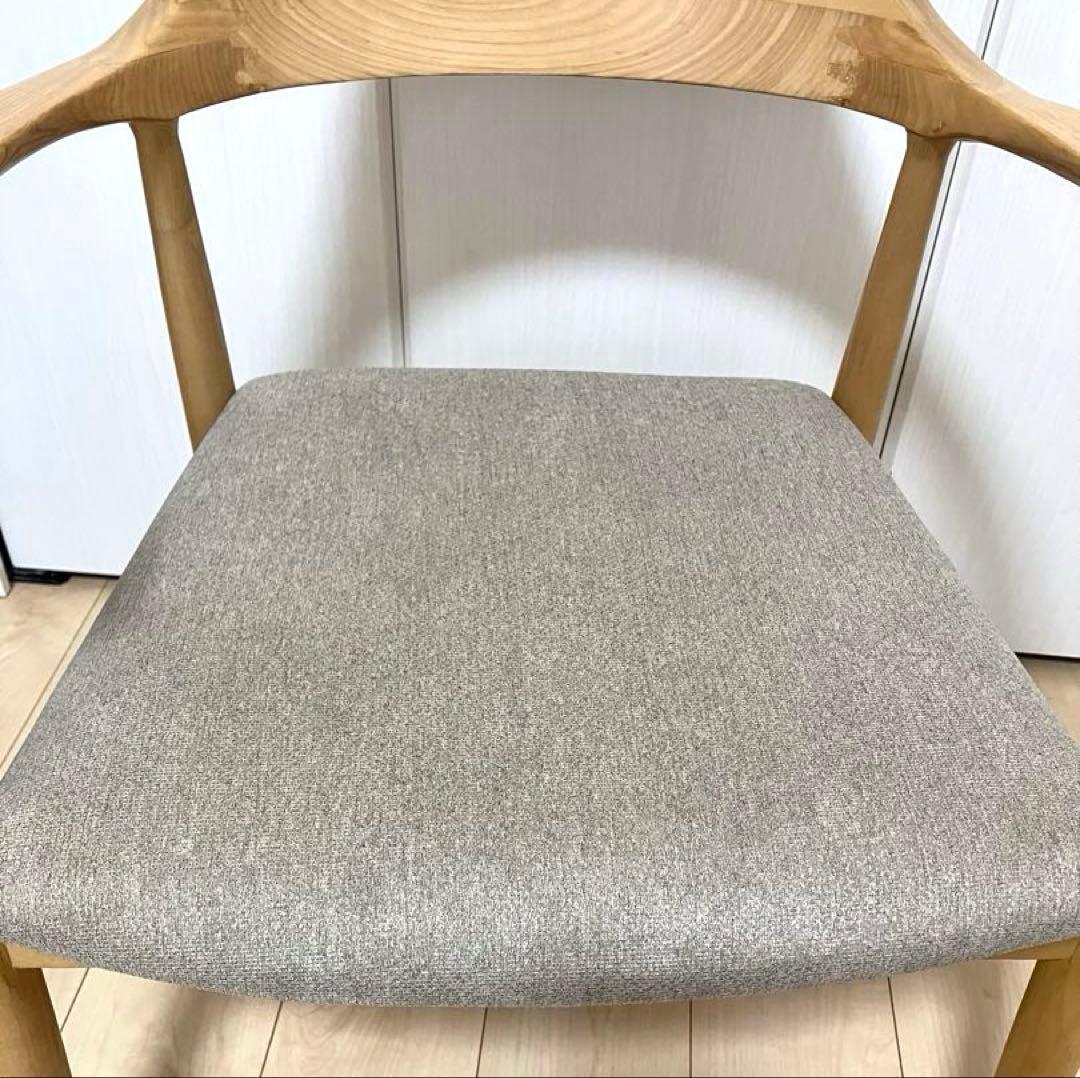 ダイニングチェア　木製　肘付き Shaun(ショーン)