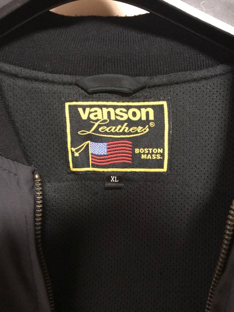 VANSON バンソン　ジャケット　XL パット入り