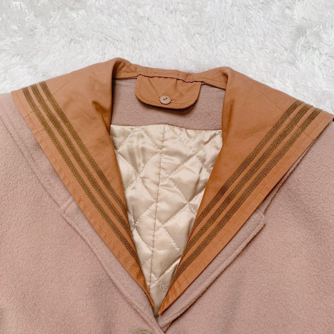 希少 PINK HOUSE カネコイサオ セーラーカラー 2WAY ロングコート