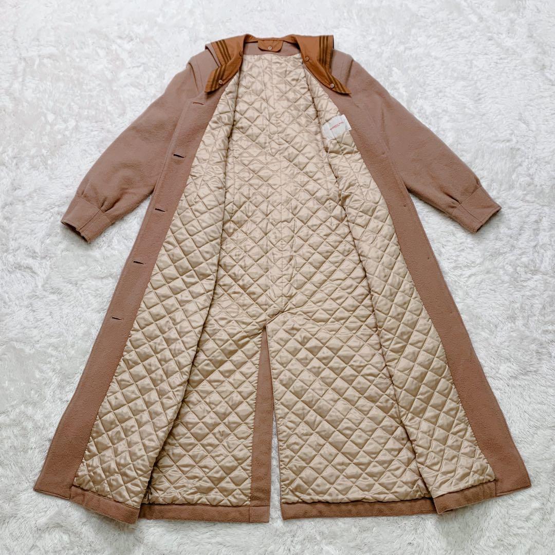 希少 PINK HOUSE カネコイサオ セーラーカラー 2WAY ロングコート