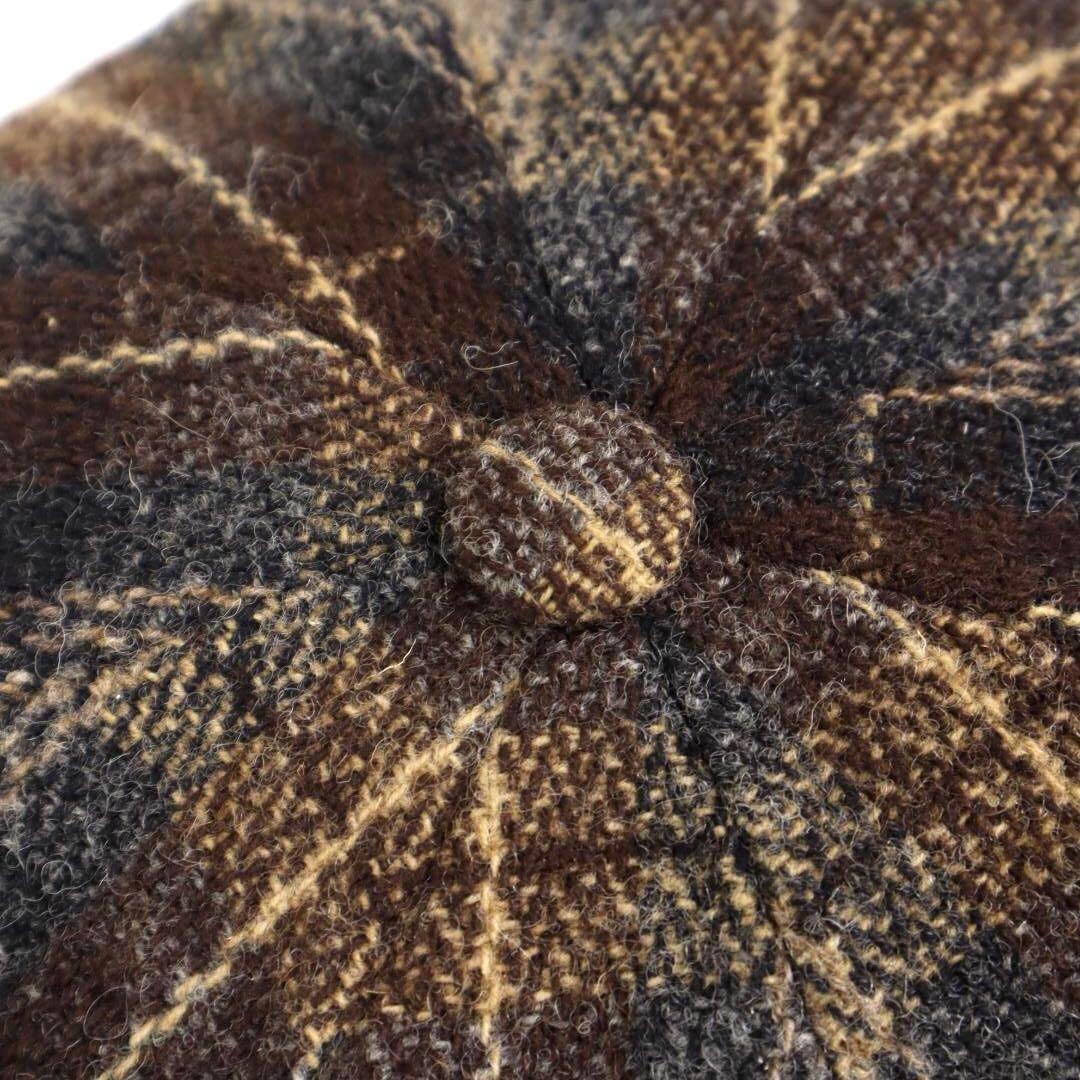 未使用自宅保管品 CAPAS ツイードキャスケット MADE IN U.S.A