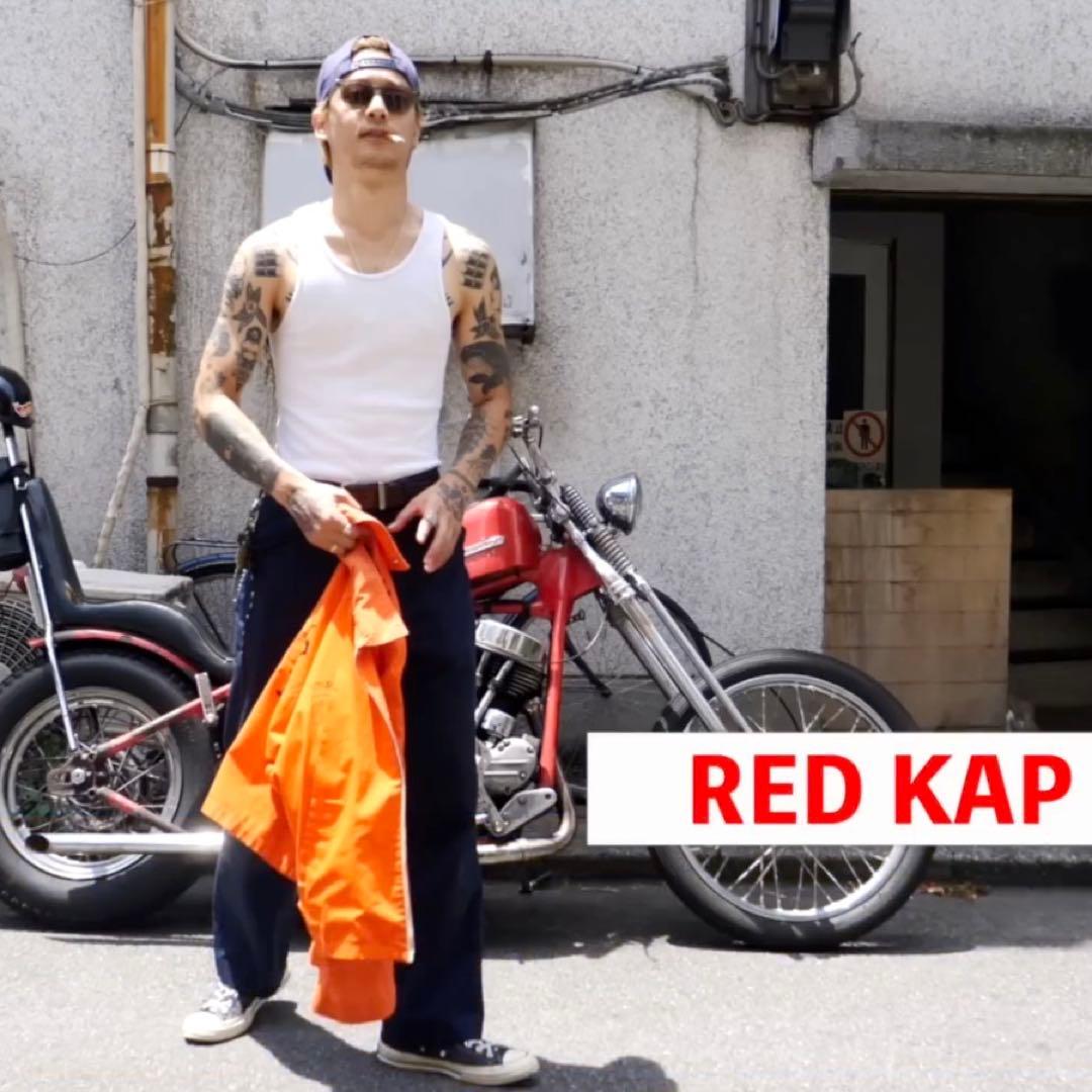 ★90s USA製 REDKAP レッドキャップ ワークパンツ ネイビー