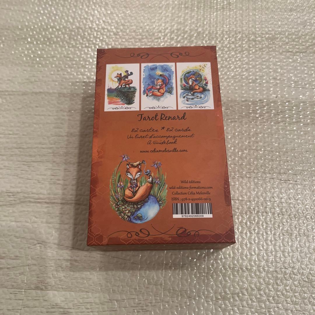 【貴重タロット✨】レア　海外クリエイター　直輸入カード キツネ 動物デザイン