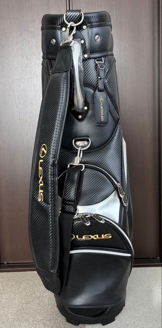 【Lexus キャディバッグ 】新品・未使用品/ブラック