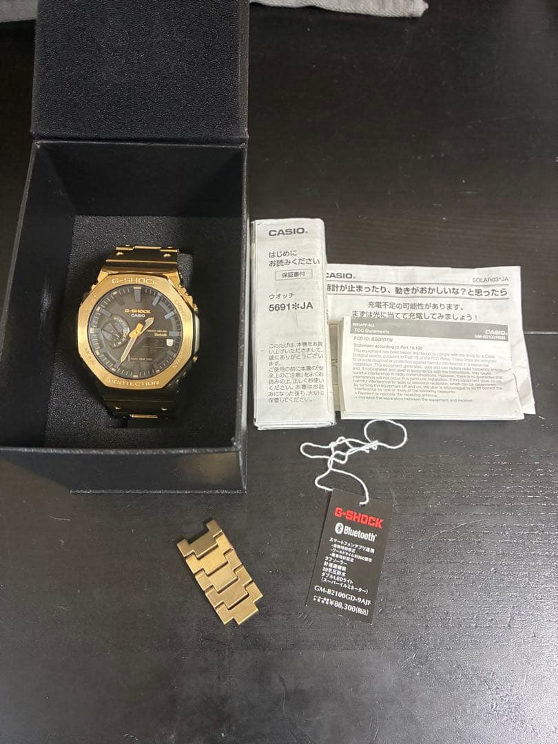 ⭐︎極美品⭐︎ G-SHOCK GM-B2100GD-9AJF ゴールド フルメタル