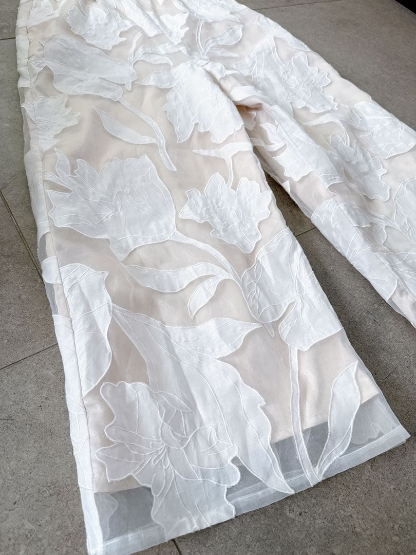 サロペット・オーバーオール・オールインワン Ameri SOFT LACE FLOWER ROMPERS