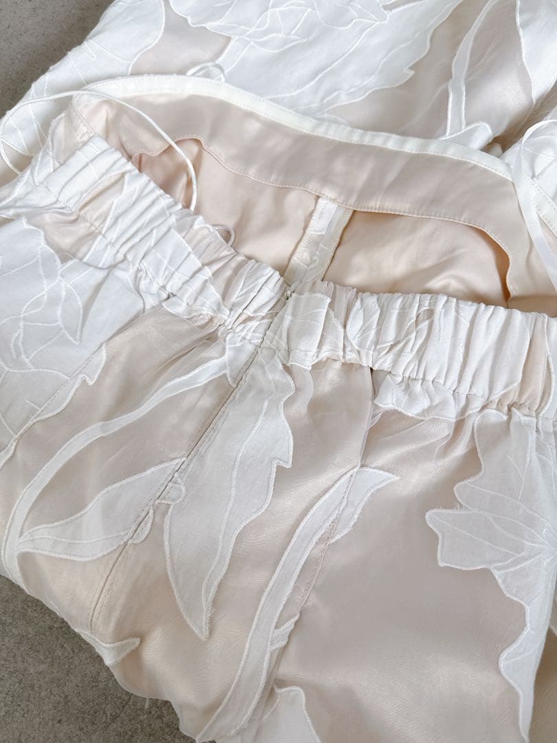 サロペット・オーバーオール・オールインワン Ameri SOFT LACE FLOWER ROMPERS