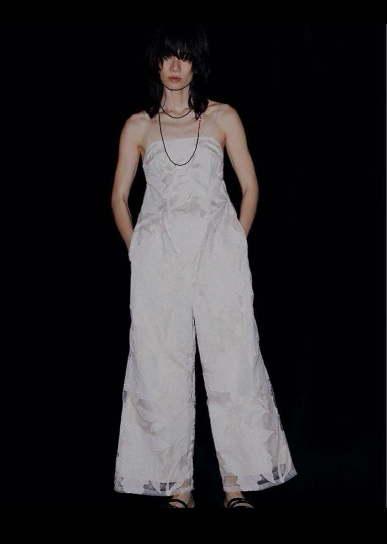 サロペット・オーバーオール・オールインワン Ameri SOFT LACE FLOWER ROMPERS