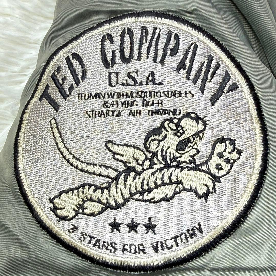 【希少】テッドマン Limited MA-1 フライトジャケット L 超短丈