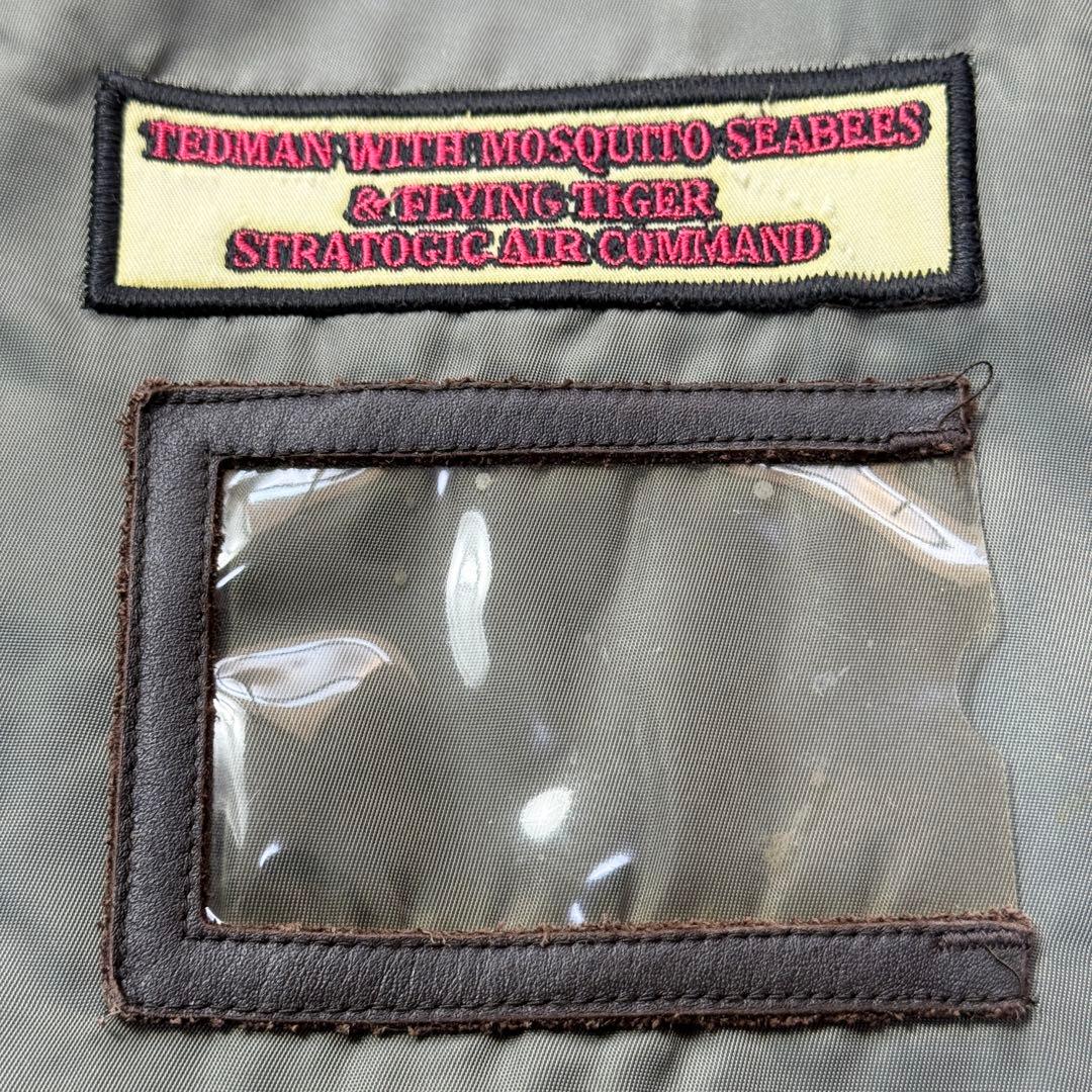 【希少】テッドマン Limited MA-1 フライトジャケット L 超短丈
