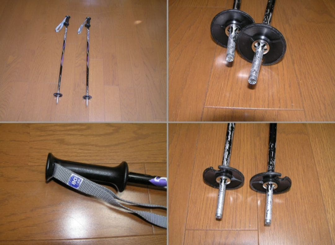 子ども用 スワロースキーセット 板 ポール ブーツ19 Swallow100cm